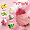 Reusable Facial Ice Roller for Face | Enhance Skin Glow Shrink &Tighten Pores with stopper premium Quality (random color)