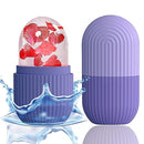 Reusable Facial Ice Roller for Face | Enhance Skin Glow Shrink &Tighten Pores with stopper premium Quality (random color)