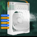 Portable Air Conditioner Fan USB Mini Cooler with LED Night Light & Humidifier