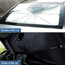 Foldable Car Windshield Sunshade Umbrella Heat Shield UV Protection For Front Windshield Interior Protection