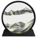 3D Moving Sand Art Lamp - Flowing Sand Painting Picture Dynamic Hourglass Night Light Decorative Desk Ornament Office Home Decor Lamp