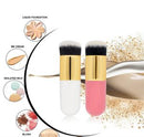 Chubby Pier Foundation Brush Flat Cream Makeup Brushes Professional Cosmetic Makeup Brush - 1 Pcs