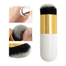 Chubby Pier Foundation Brush Flat Cream Makeup Brushes Professional Cosmetic Makeup Brush - 1 Pcs
