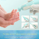 Baby Electric Nail Trimmer Kid Nail Polisher Tool Baby Care Multifunctional Fingernail Cutter Trimmer Infant Manicure Set