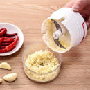 Mini Garlic Chopper Multifunctional Hand Held Vegetable Chopper Hand Pull String Food Chopper Manual Food Processor