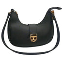 Crescent Luxury Faux Leather Shoulder Bag |  Elegant Handbag for Women