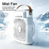 Humidifier Cooler Fan 3 Gear Air Conditioner Cooler Portable USB Desktop Spray Fans For Office Dormitory Room Cooling