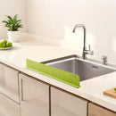Large Size Silicone Sink Splash Guard Set | Non-Slip Water Barrier with Strong Suction Cups for Kitchen & Bathroom Use