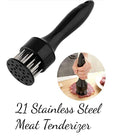Meat Tenderizer Loose Meat Stainless Steel Needle Eco-Friendly (random color)