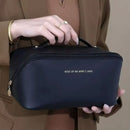 Large Capacity Travel Cosmetic Bag, Professional Cosmetic Organizer Bag – Spacious Travel Makeup Case