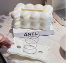 Bubble Shape Tissue Box Holder Cute Decorative Tissue Dispenser for Home and Office