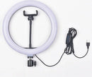 10-Inch LED Ring Light Kit for Video Making & Photography | Adjustable Brightness & Color Temperature