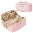 Large Capacity Travel Cosmetic Bag, Professional Cosmetic Organizer Bag – Spacious Travel Makeup Case